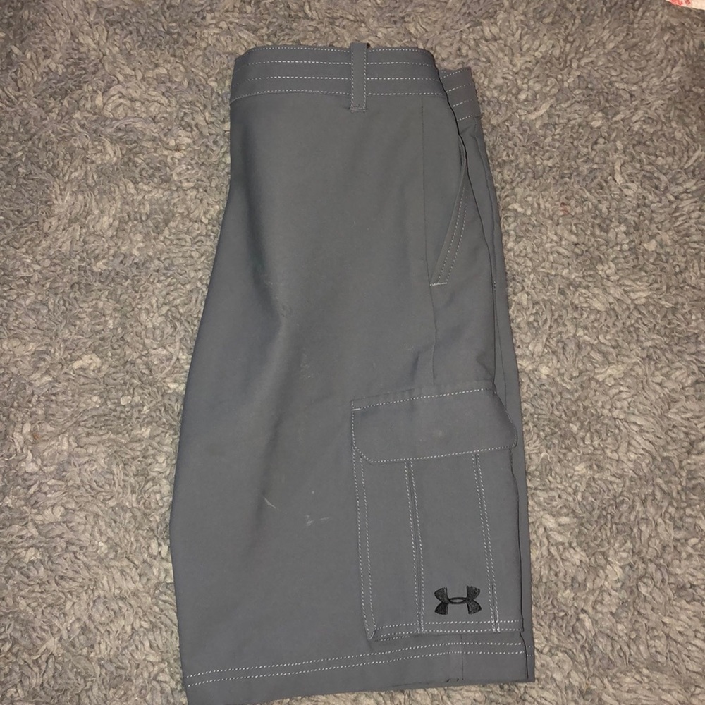 Boys Under Armour golf shorts